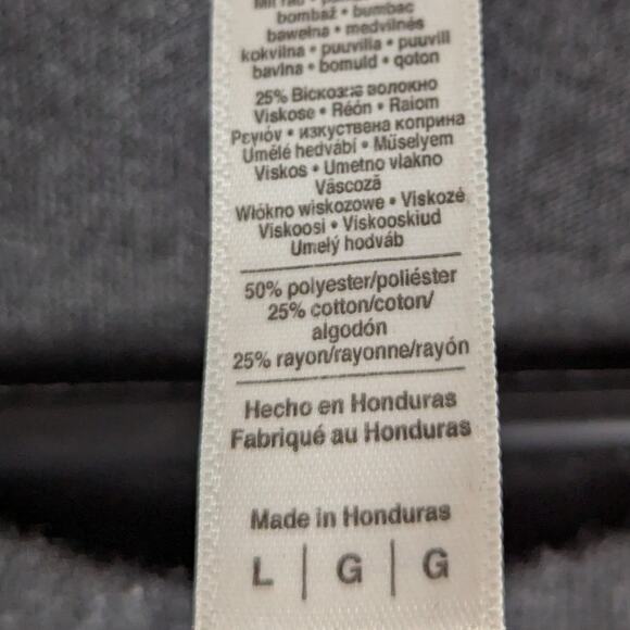 Righteous Shirt Large Gray Tri-Blend Graphic Tee American Apparel Soft Casual - Picture 4 of 5